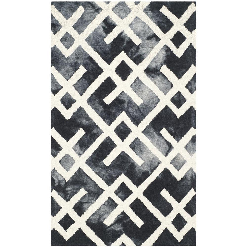 DIP DYE, GRAPHITE / IVORY, 3' X 5', Area Rug, DDY677J-3. Picture 1