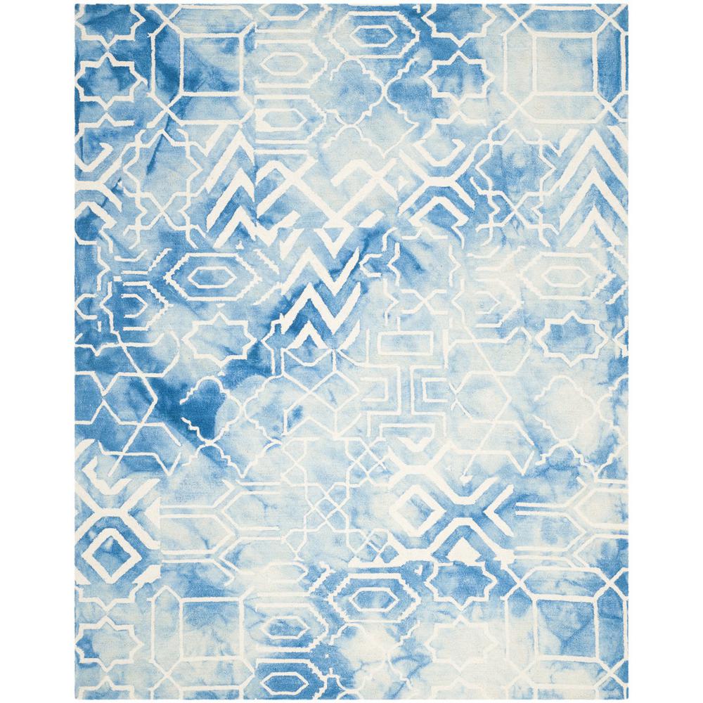 DIP DYE, BLUE / IVORY, 8' X 10', Area Rug, DDY678G-8. Picture 1