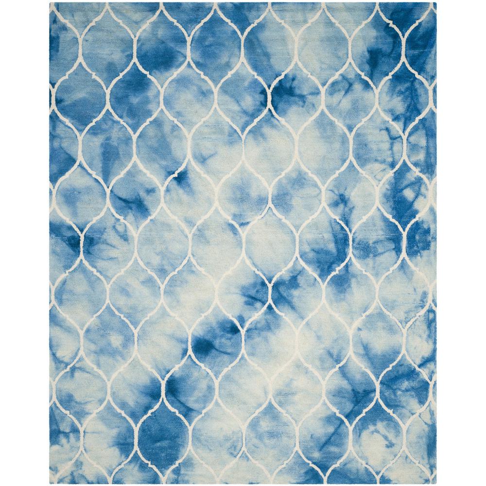 DIP DYE, BLUE / IVORY, 8' X 10', Area Rug, DDY685G-8. Picture 1
