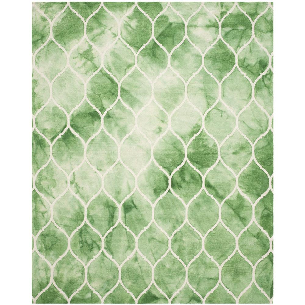 DIP DYE, GREEN / IVORY, 8' X 10', Area Rug, DDY685Q-8. Picture 1
