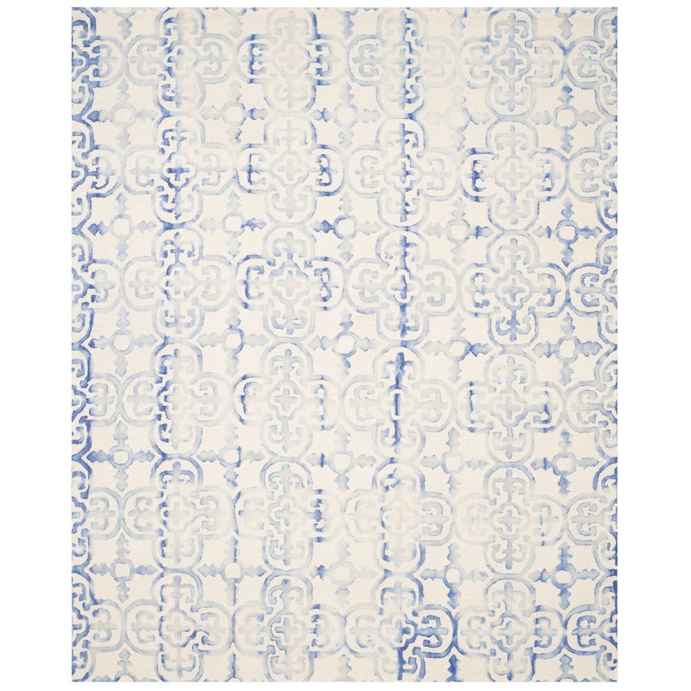 DIP DYE, IVORY / BLUE, 8' X 10', Area Rug, DDY711A-8. Picture 1