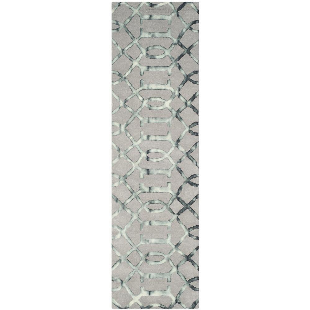 DIP DYE, GREY / CHARCOAL, 2'-3" X 8', Area Rug, DDY712B-28. Picture 1