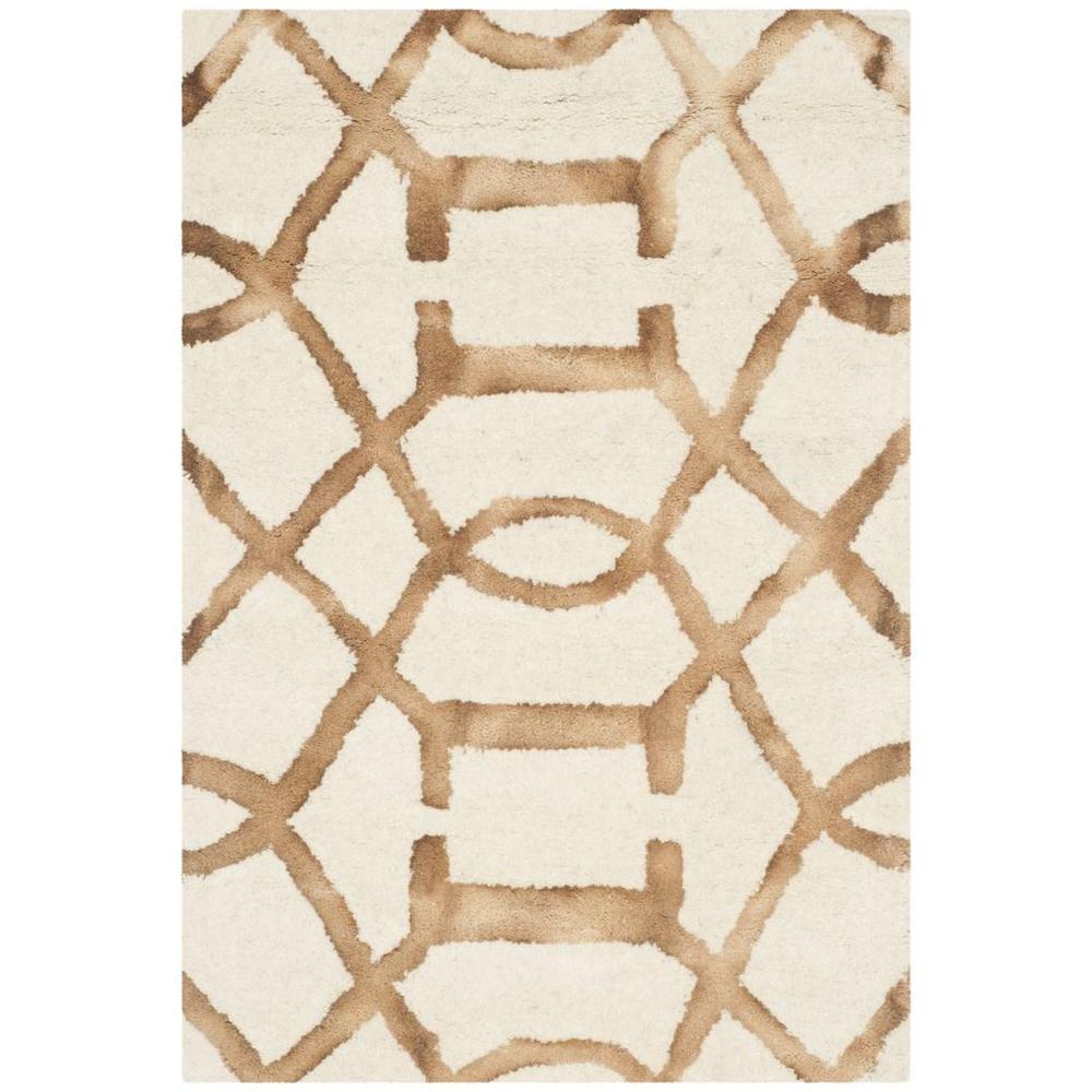 DIP DYE, IVORY / CAMEL, 2' X 3', Area Rug, DDY712E-2. Picture 1