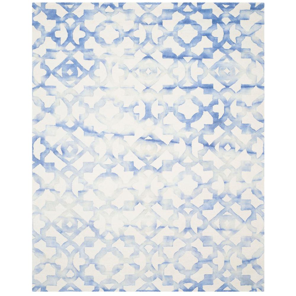 DIP DYE, IVORY / BLUE, 8' X 10', Area Rug, DDY717A-8. Picture 1