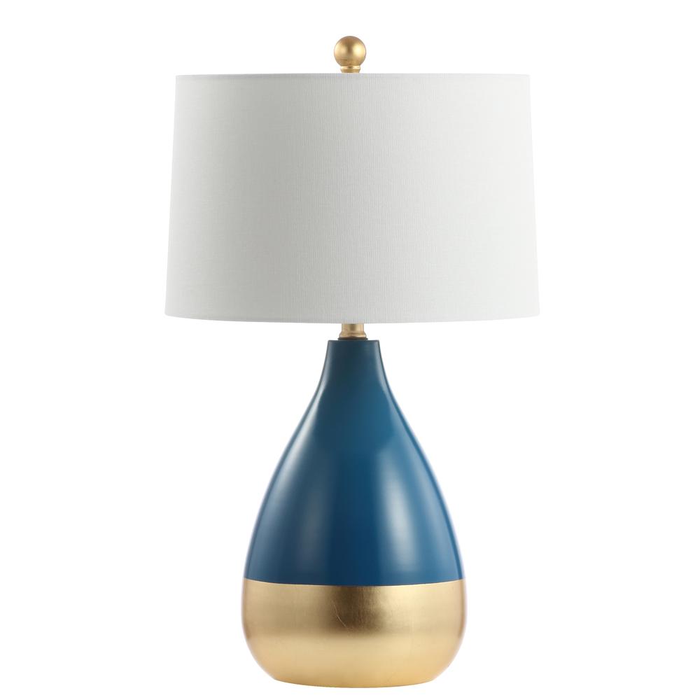 Charmer Lamp, Blue/Gold Leaf. Picture 2