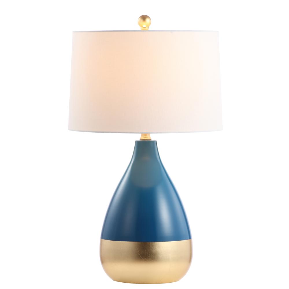 Charmer Lamp, Blue/Gold Leaf. Picture 3