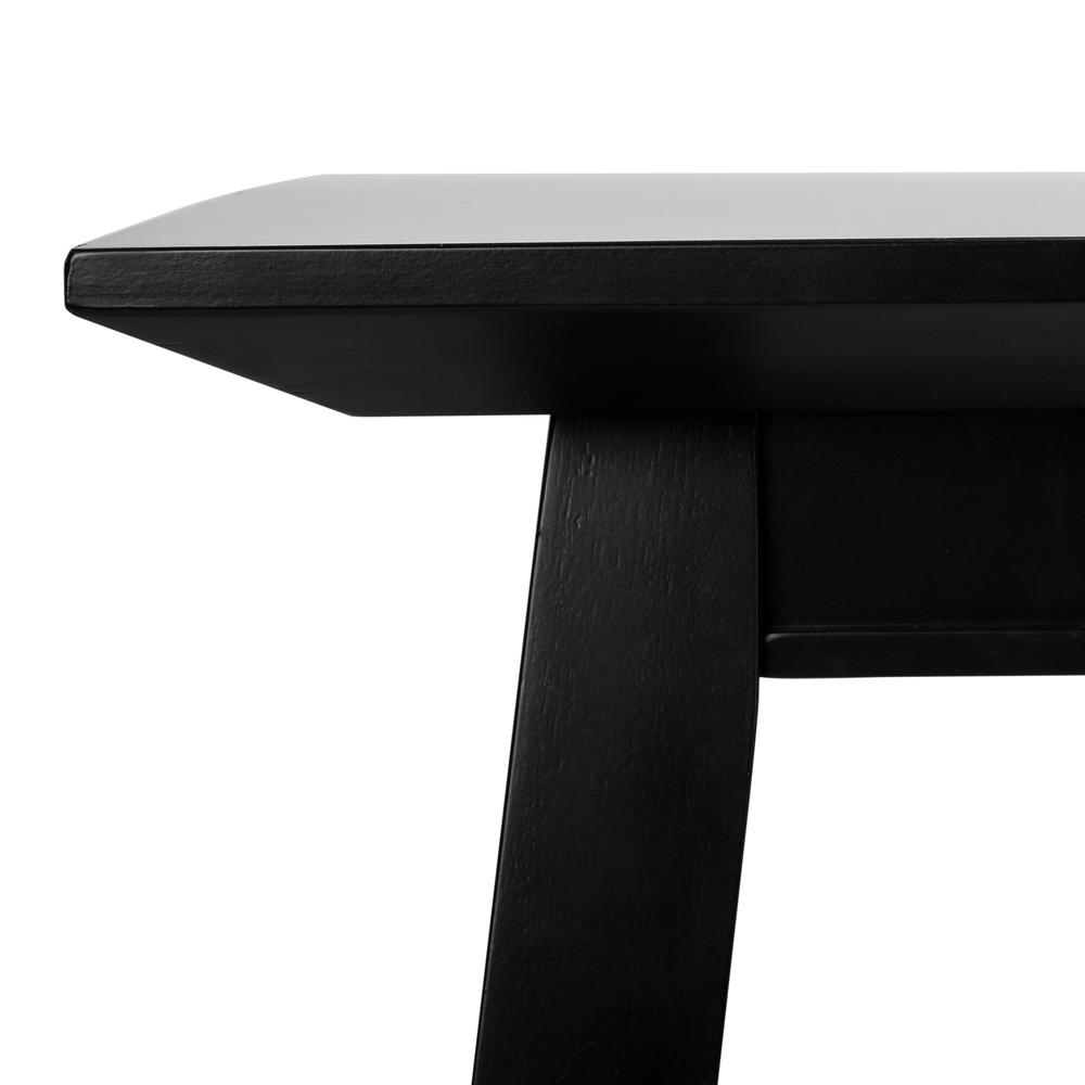 Brayson Rectangle Dining Table, Black. Picture 14