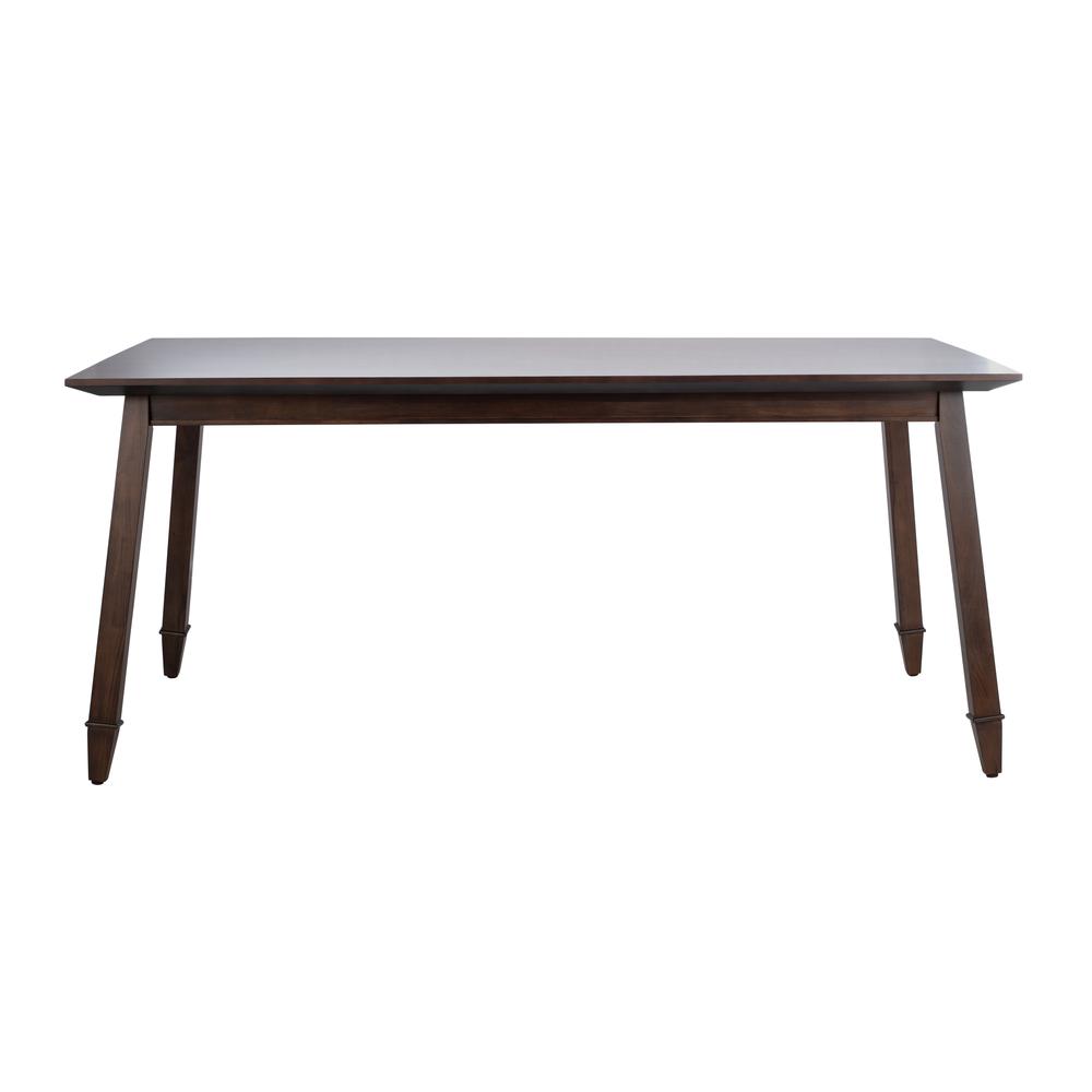Brayson Rectangle Dining Table, Walnut. Picture 1