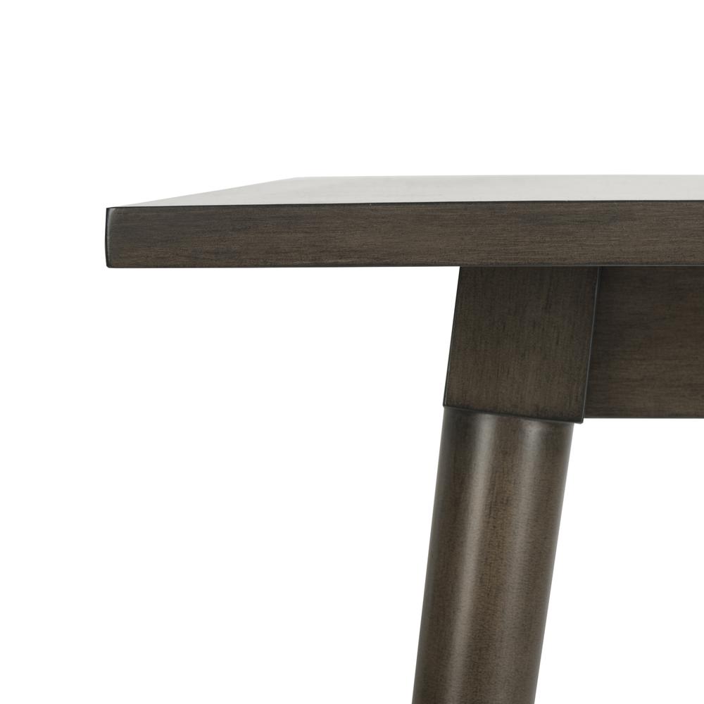Simone Square Dining Table, Grey Walnut. Picture 2