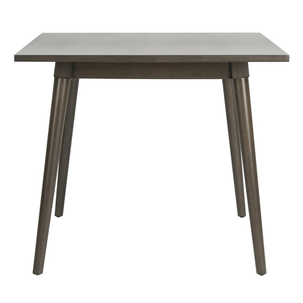 Simone Square Dining Table, Grey Walnut. Picture 1