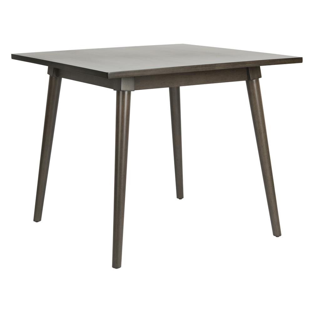 Simone Square Dining Table, Grey Walnut. Picture 5