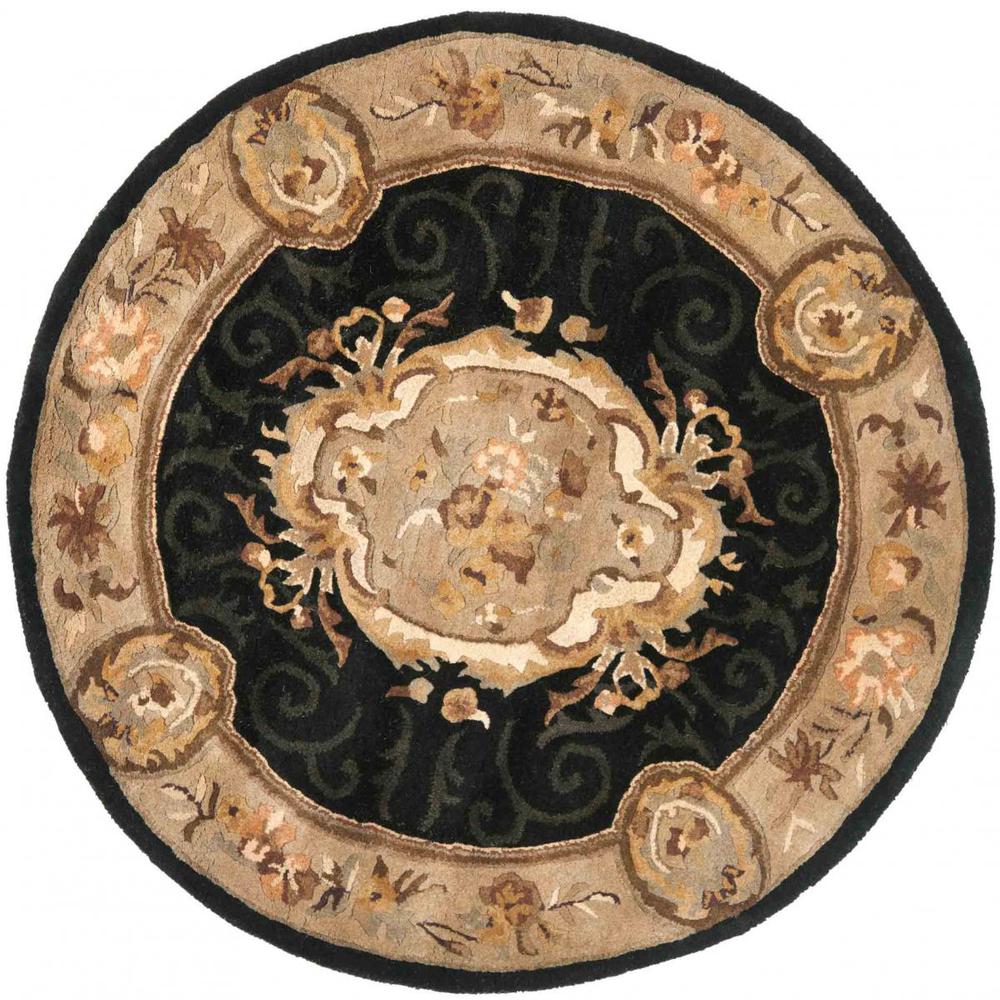 EMPIRE, ASSORTED, 4' X 4' Round, Area Rug. Picture 1