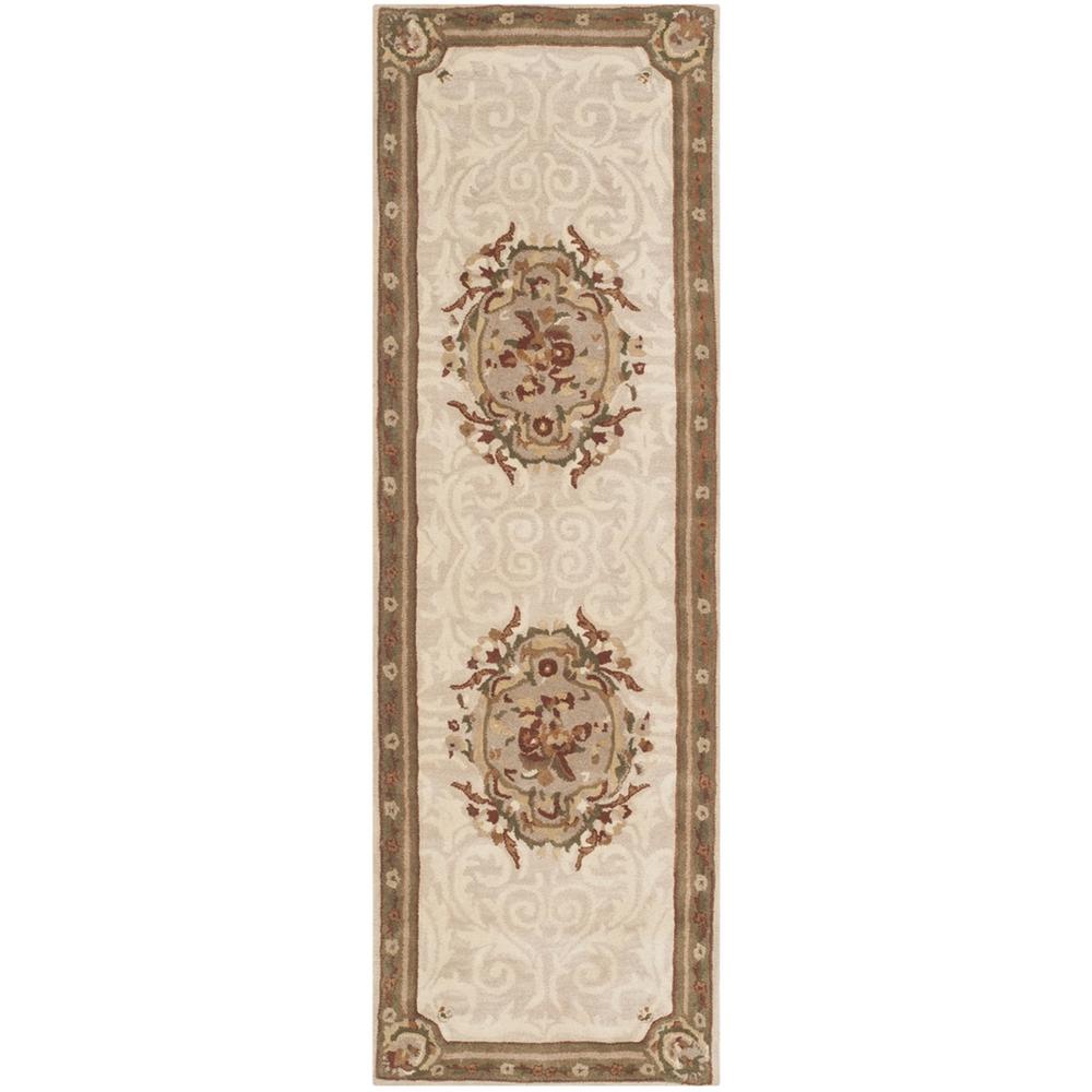 EMPIRE, IVORY / LIGHT GREY, 2'-6" X 8', Area Rug. Picture 1