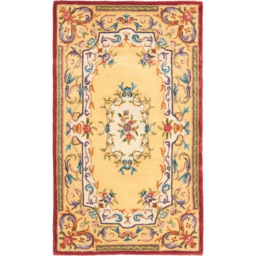EMPIRE, GOLD / GOLD, 3'-0" X 5'-0", Area Rug. Picture 1