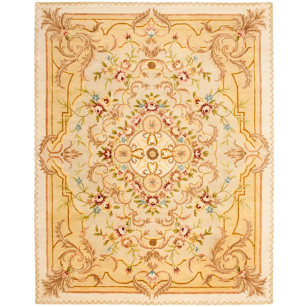 EMPIRE, BEIGE / LIGHT GOLD, 7'-6" X 9'-6", Area Rug. Picture 1