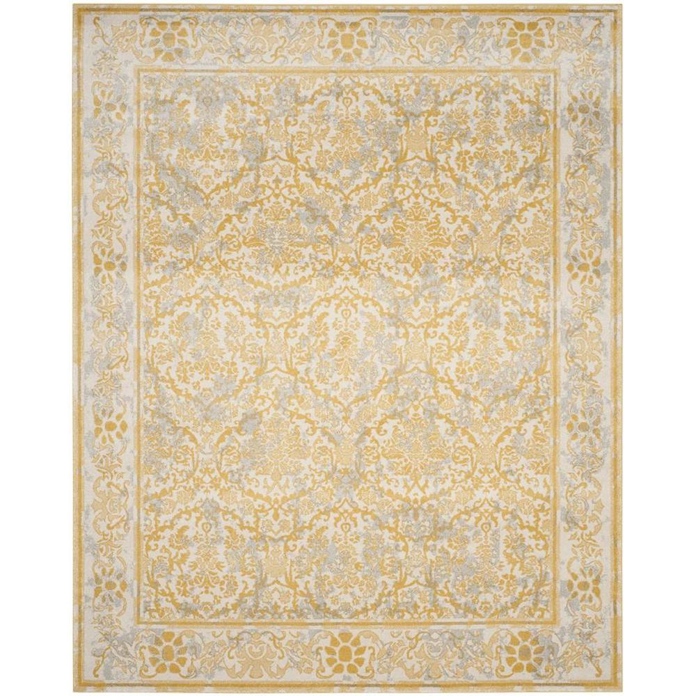 EVOKE, IVORY / GOLD, 11' X 15', Area Rug, EVK242S-1115. Picture 1