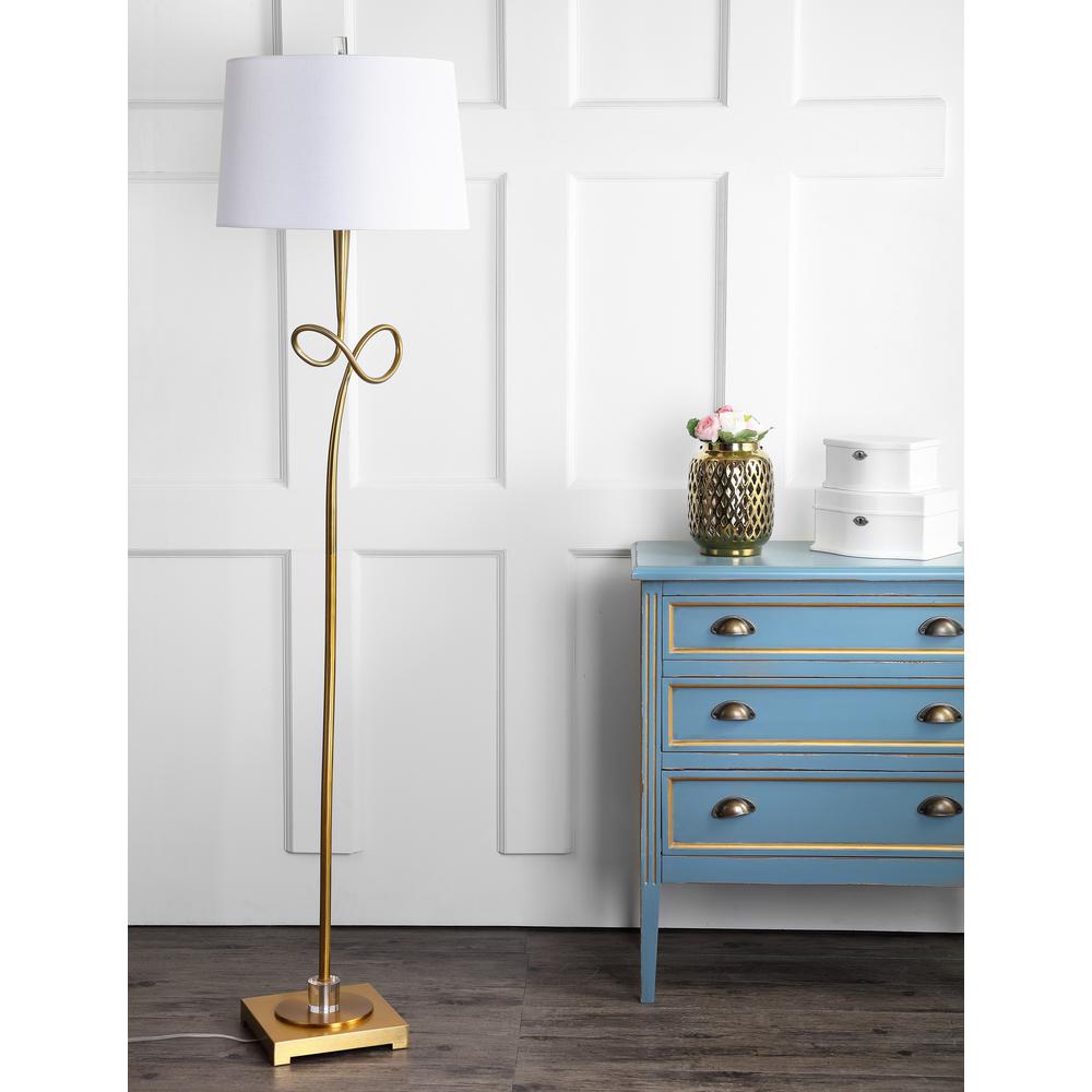 Liana 66.5-Inch H Floor Lamp , Gold. Picture 2