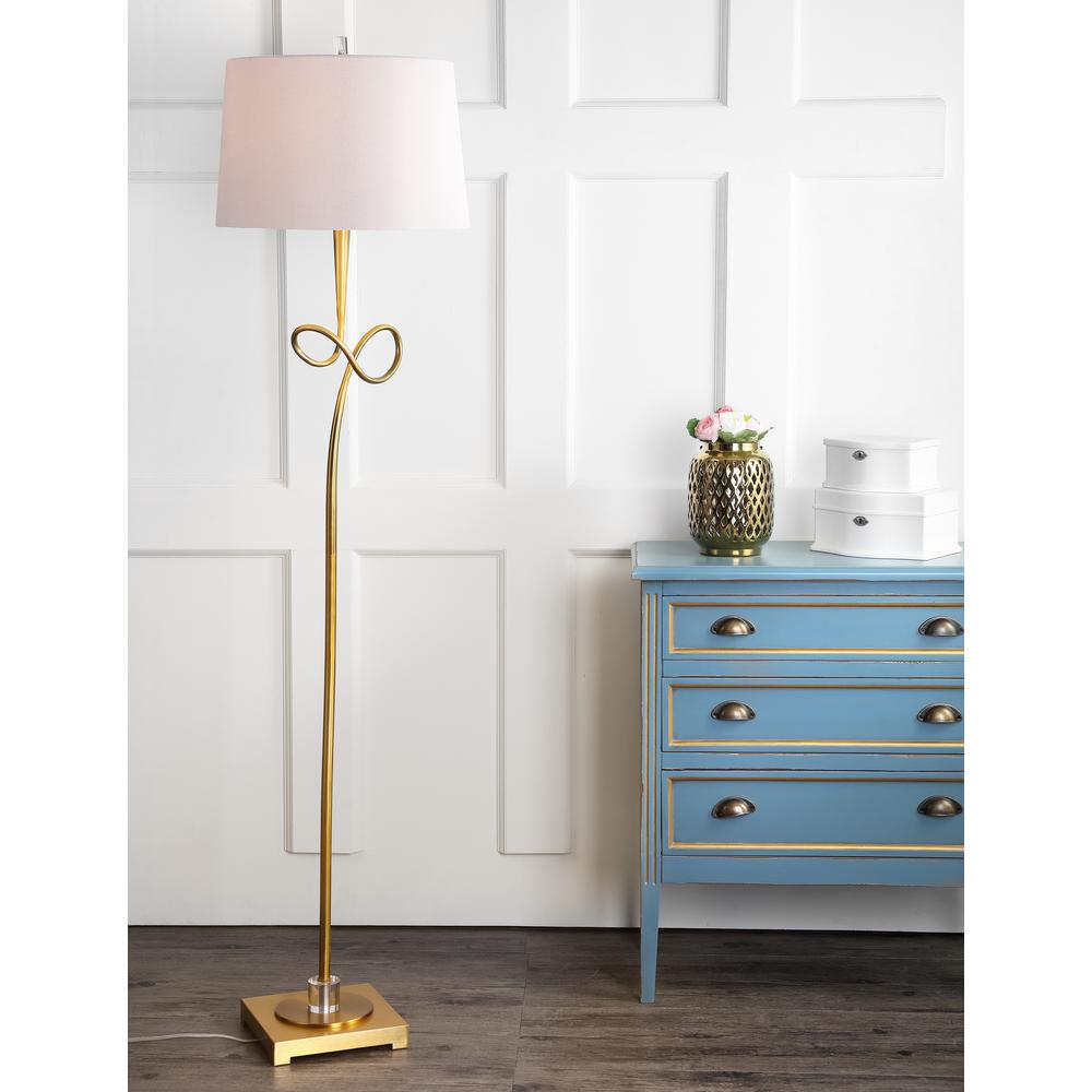 Liana 66.5-Inch H Floor Lamp , Gold. Picture 4