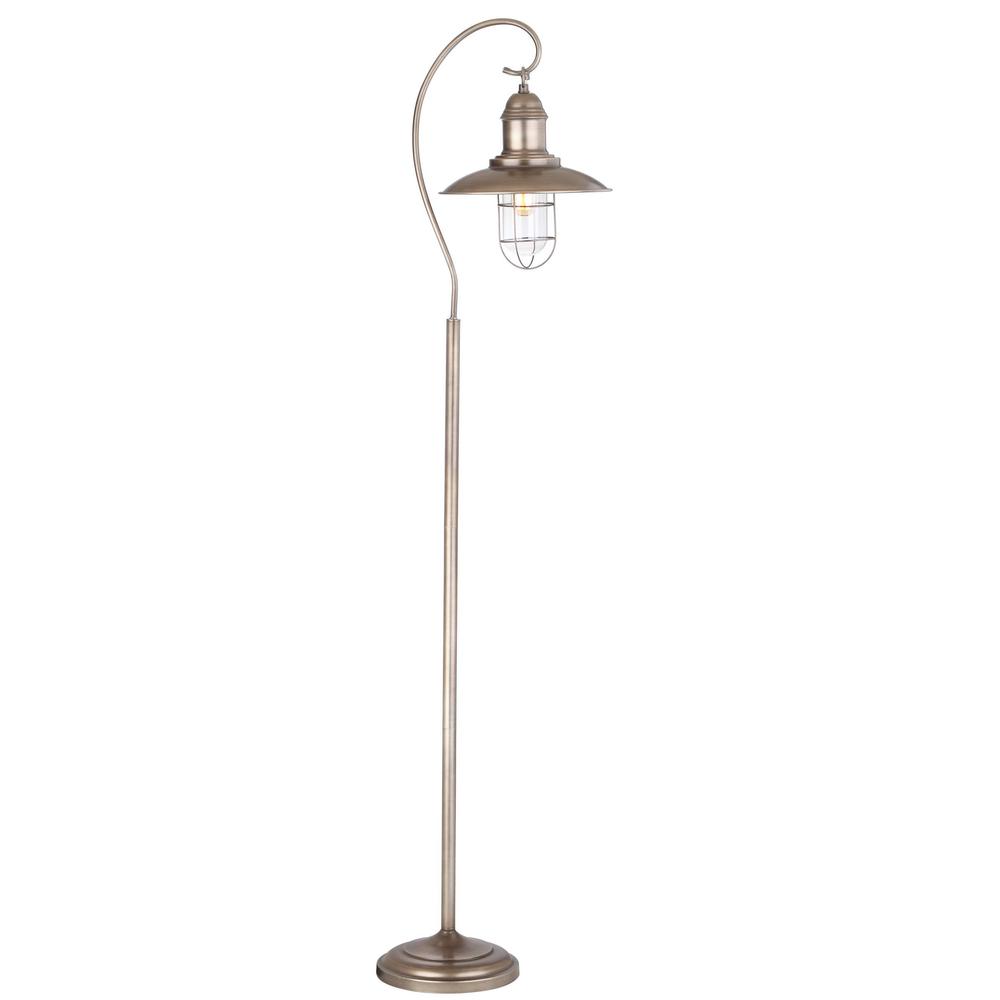 Romelo Floor Lamp, Silver/Grey. Picture 3