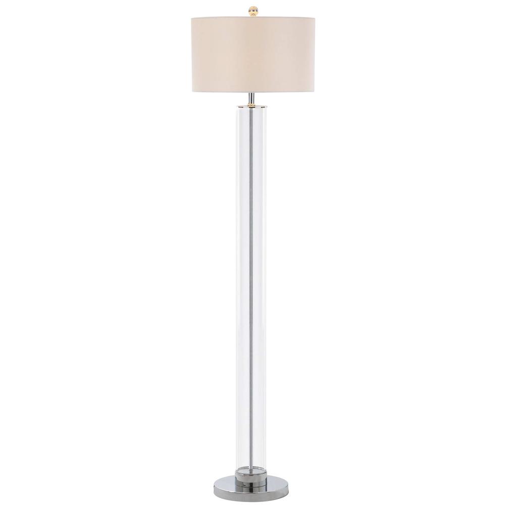 Lovato 64-Inch H Floor Lamp, Clear. Picture 5