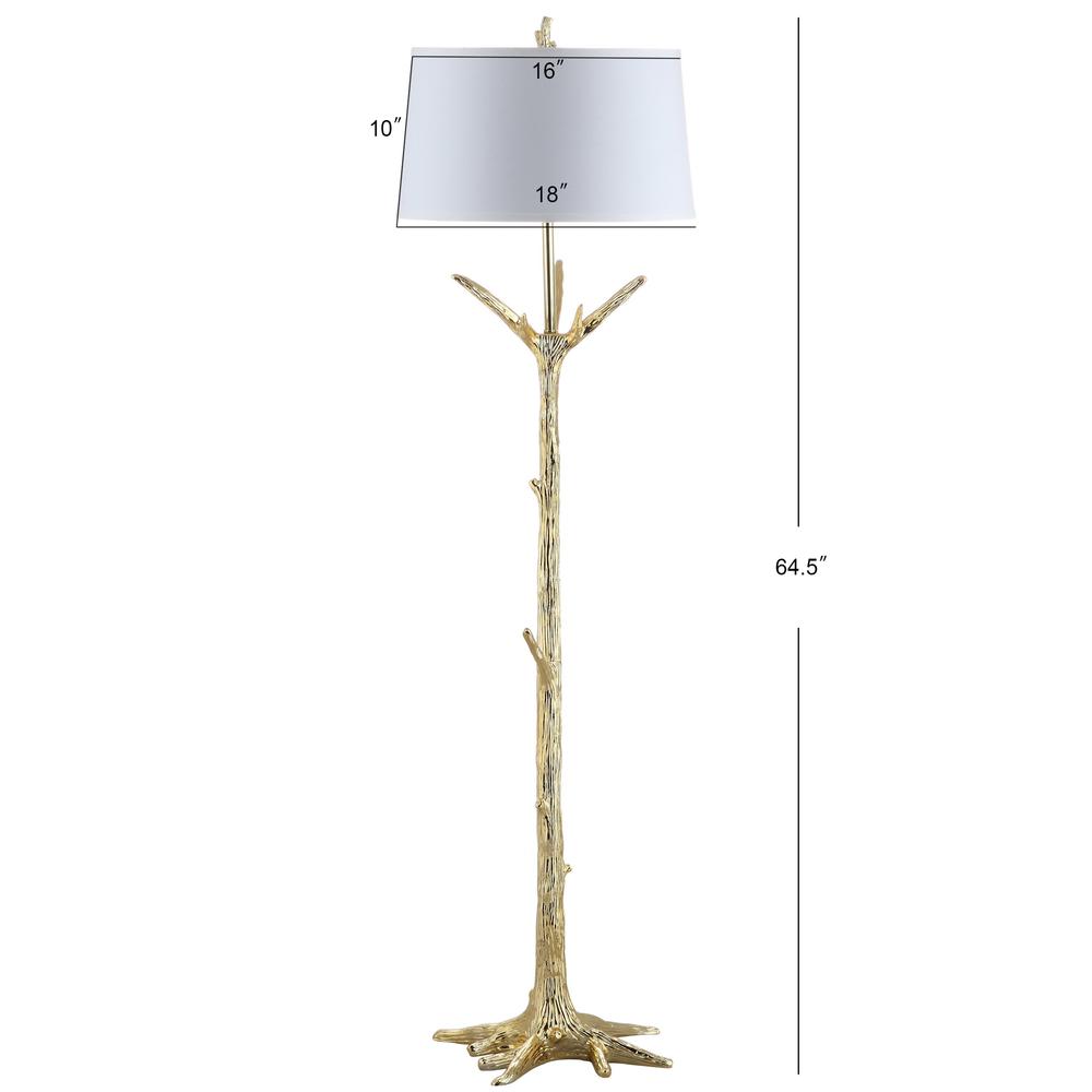 Thornton Floor Lamp, Gold. Picture 1