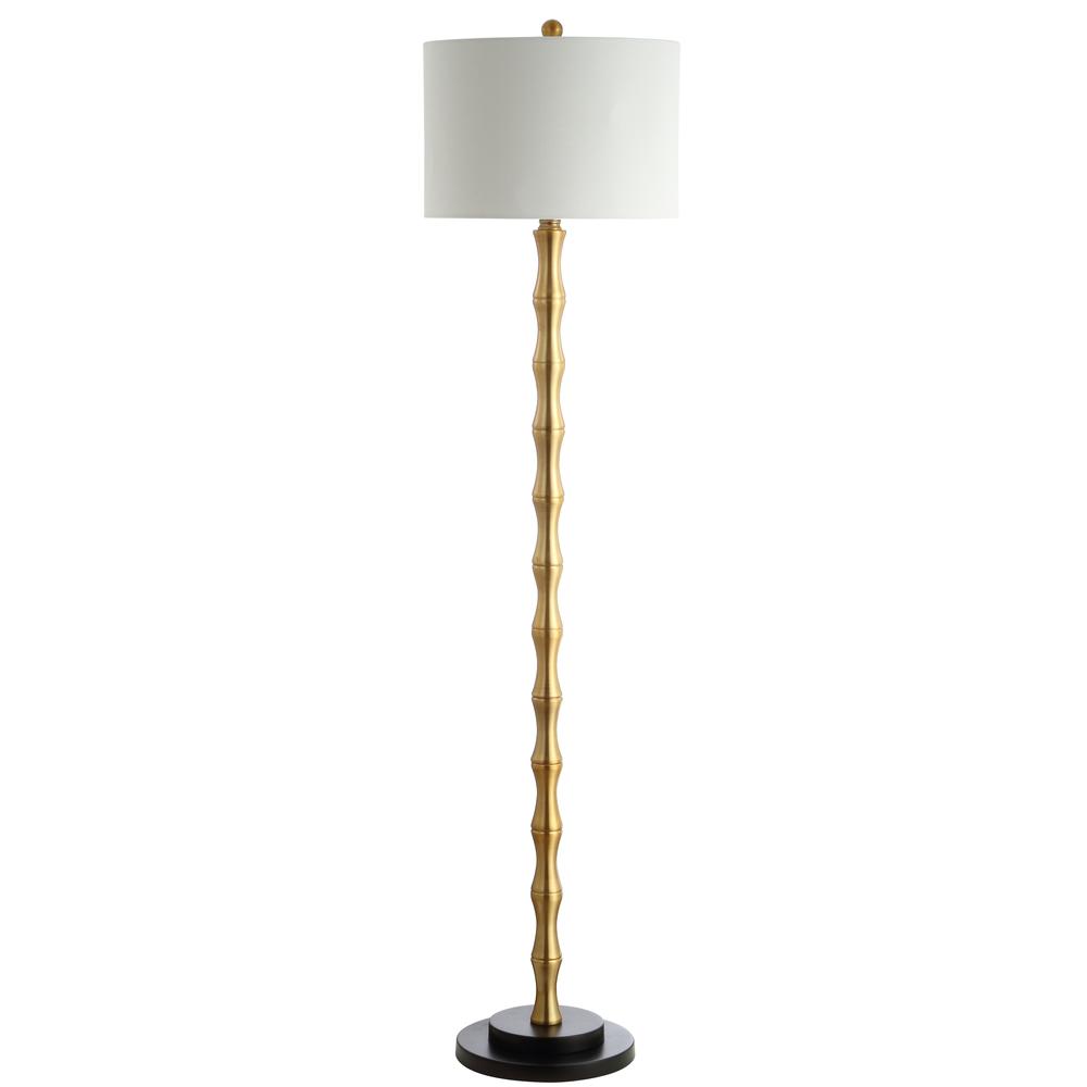 Kolten Floor Lamp, Antique Brass. Picture 3