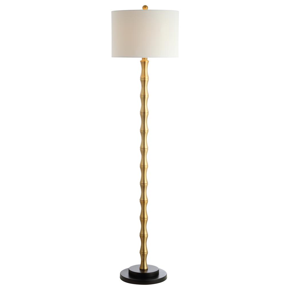 Kolten Floor Lamp, Antique Brass. Picture 5