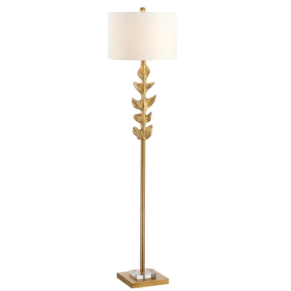 Georgiana Floor Lamp, Gold Leaf. Picture 4