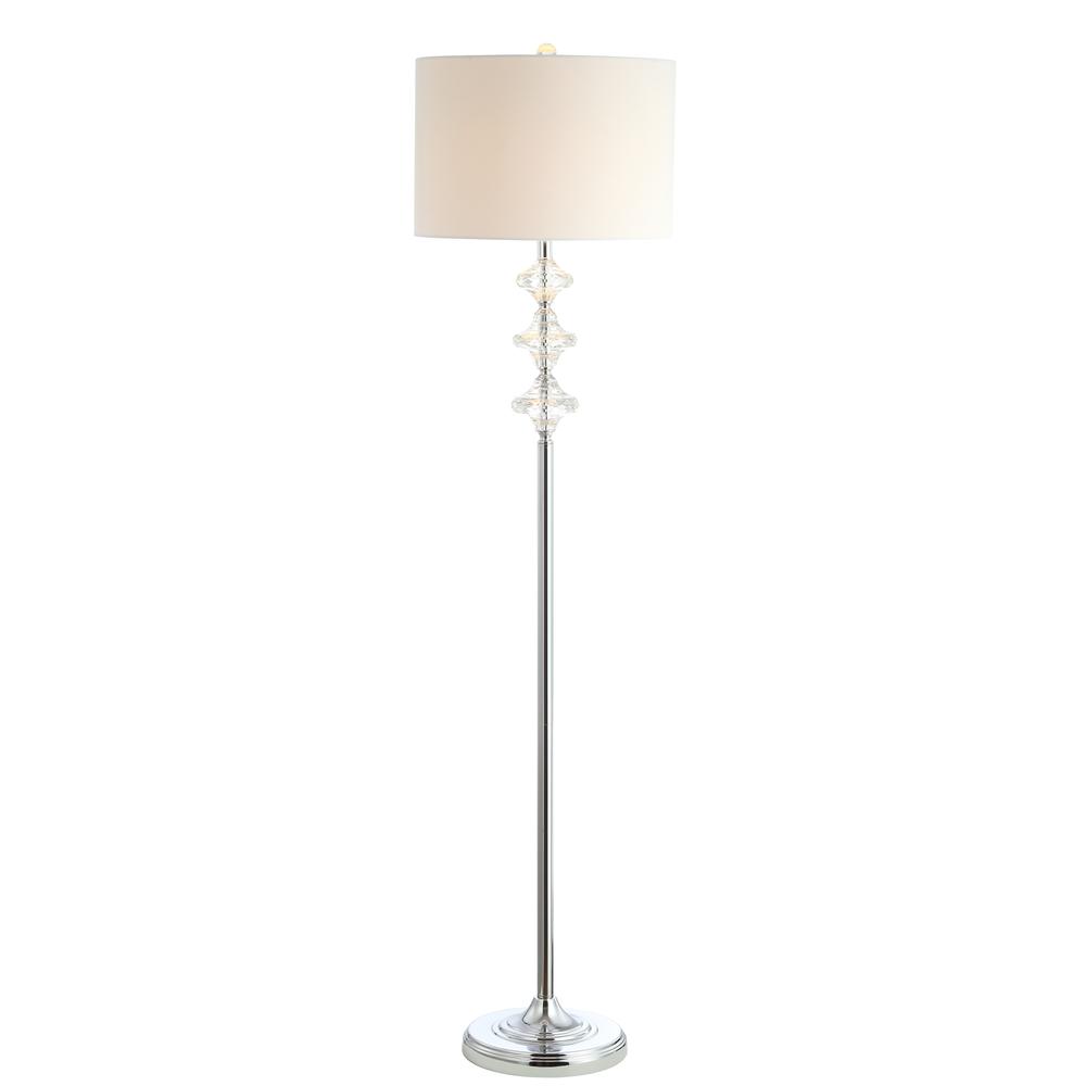 Lottie Floor Lamp, Chrome. Picture 7