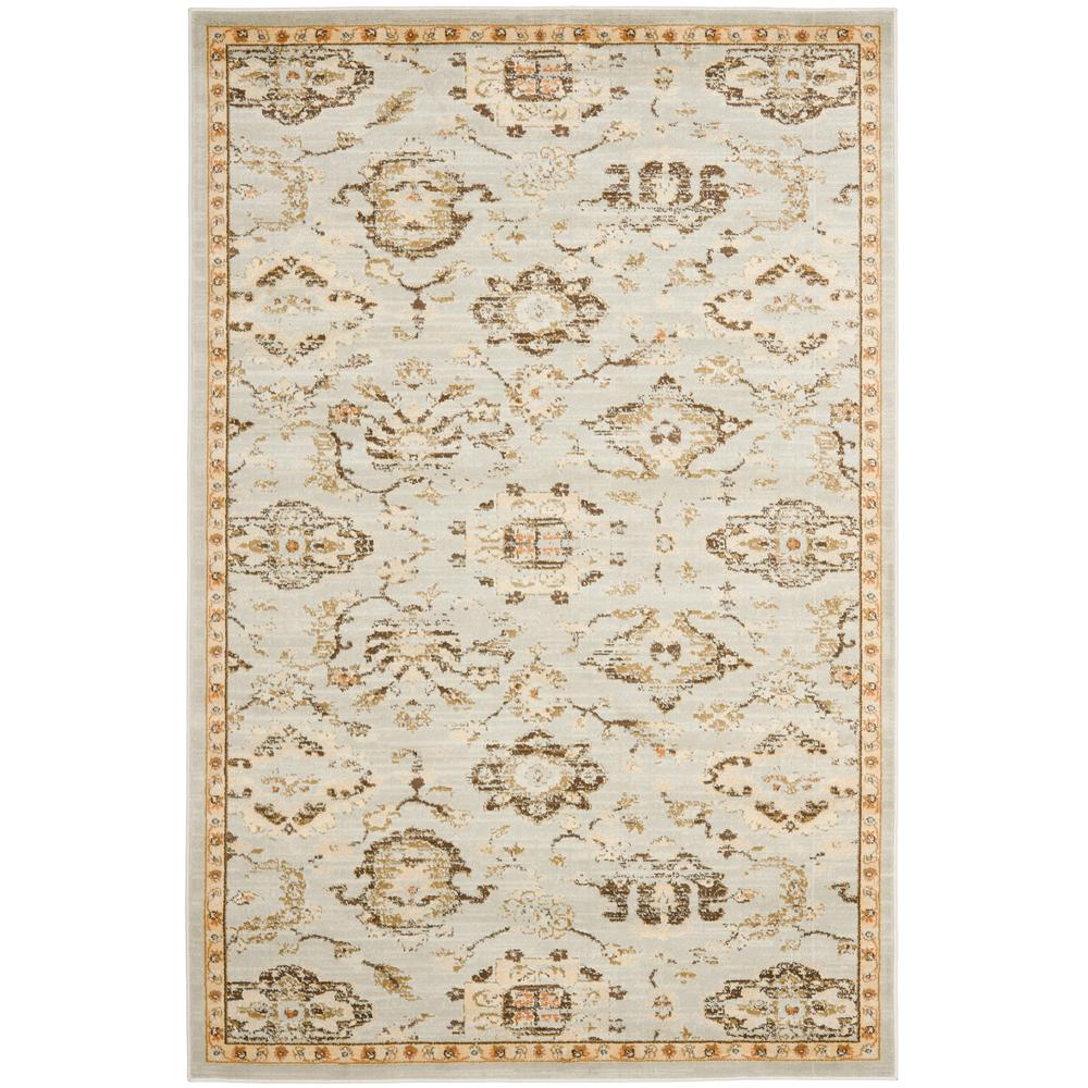 FLORENTEEN, GREY / IVORY, 5'-1" X 7'-7", Area Rug. Picture 3