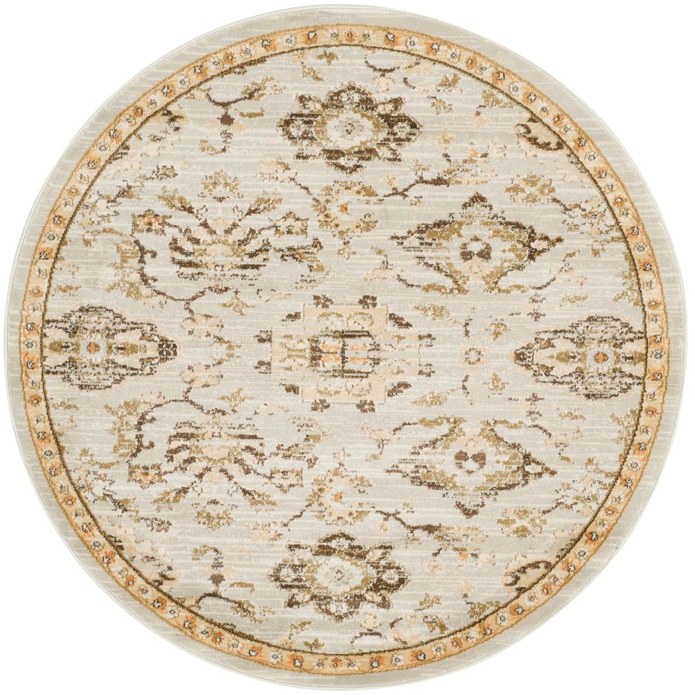 FLORENTEEN, GREY / IVORY, 5'-1" X 7'-7", Area Rug. Picture 5