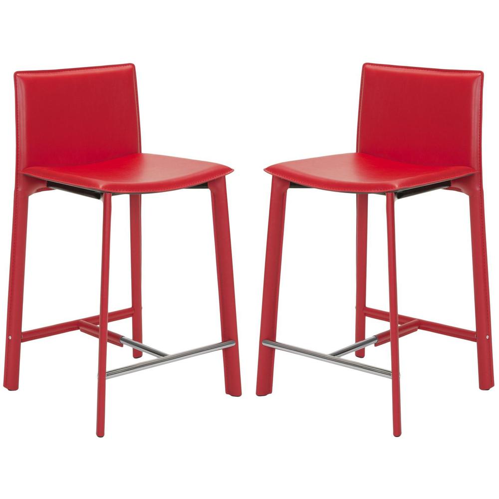 JANET 24" COUNTER STOOL (SET OF 2), FOX2005R-SET2. Picture 1