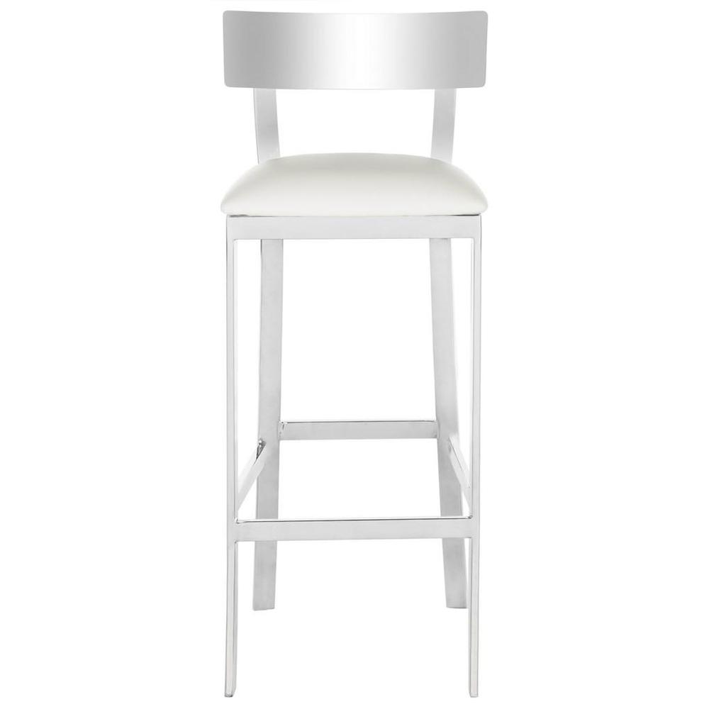 ABBY 39''H STAINLESS STEEL BAR STOOL. Picture 1