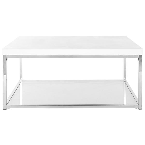 MALONE CHROME HIGH GLOSS COFFEE TABLE, FOX2214A. Picture 1