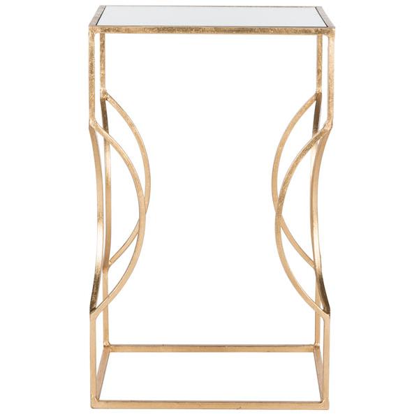 VERA GOLD LEAF END TABLE. Picture 1