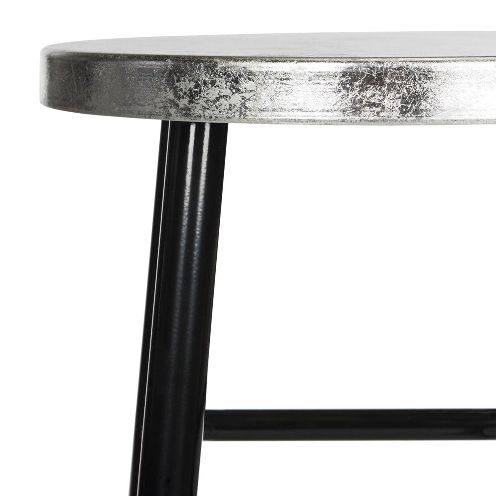 KENZIE 30''H SILVER DIPPED BAR STOOL, FOX3212A. Picture 3