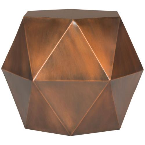 ASTRID FACETED SIDE TABLE. Picture 1