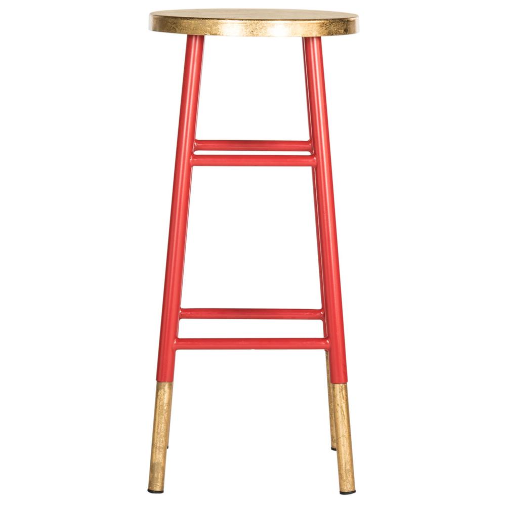 EMERY DIPPED GOLD LEAF BAR STOOL, FOX3230B. Picture 1