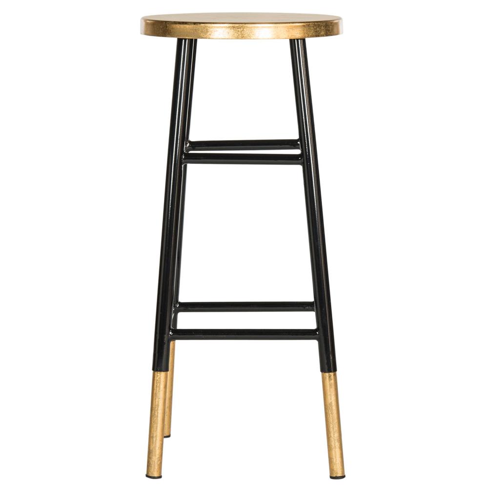 EMERY DIPPED GOLD LEAF BAR STOOL, FOX3230C. Picture 1