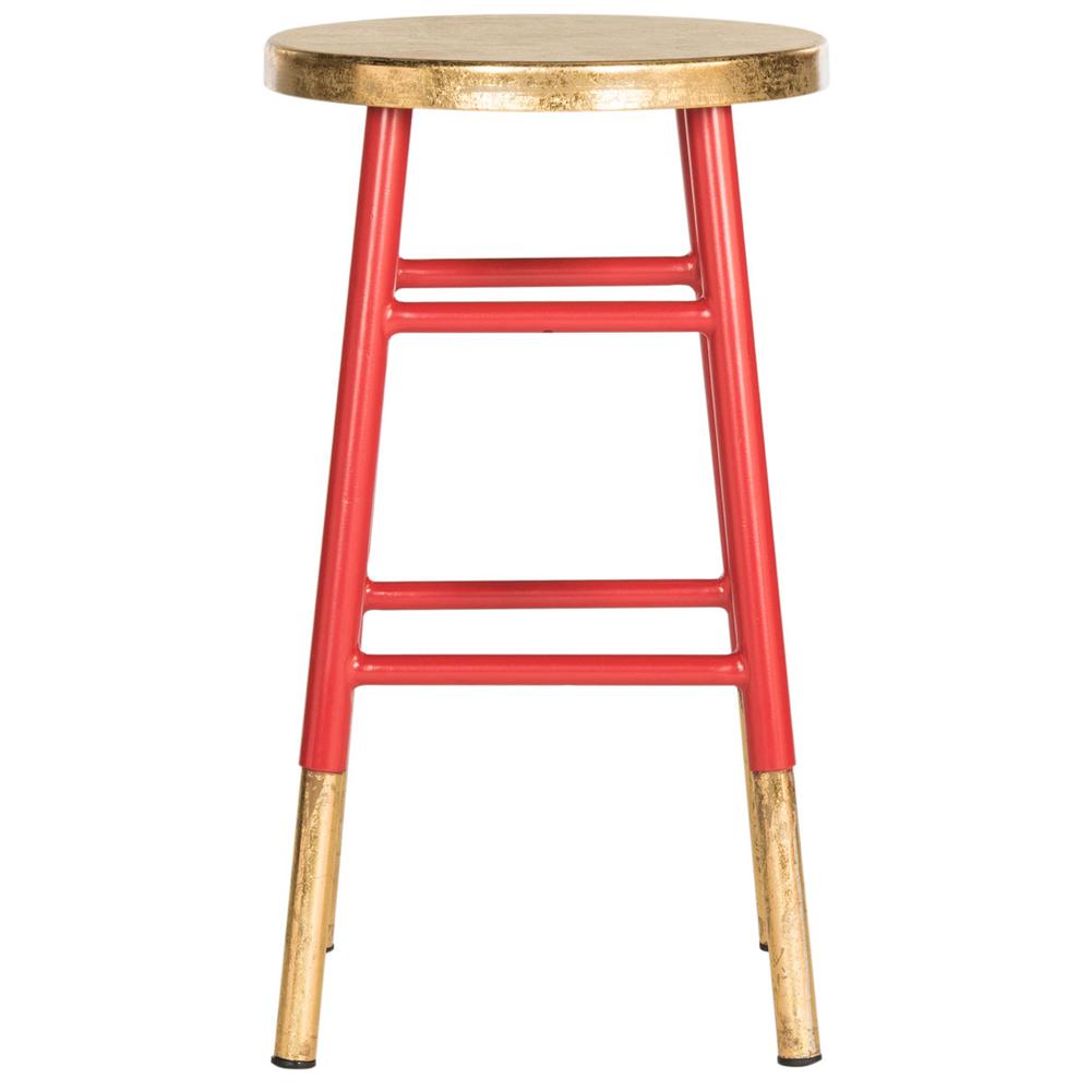 EMERY DIPPED GOLD LEAF COUNTER STOOL, FOX3231B. The main picture.