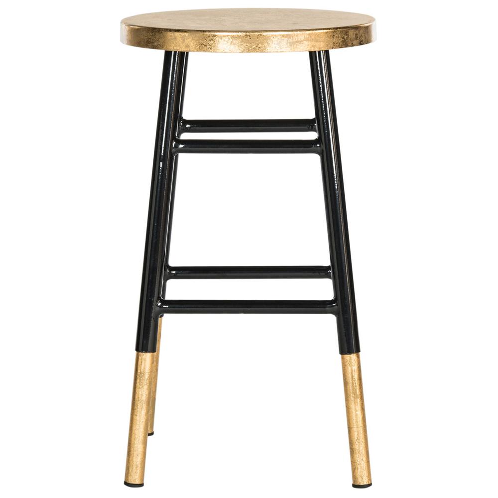 EMERY DIPPED GOLD LEAF COUNTER STOOL, FOX3231C. Picture 1