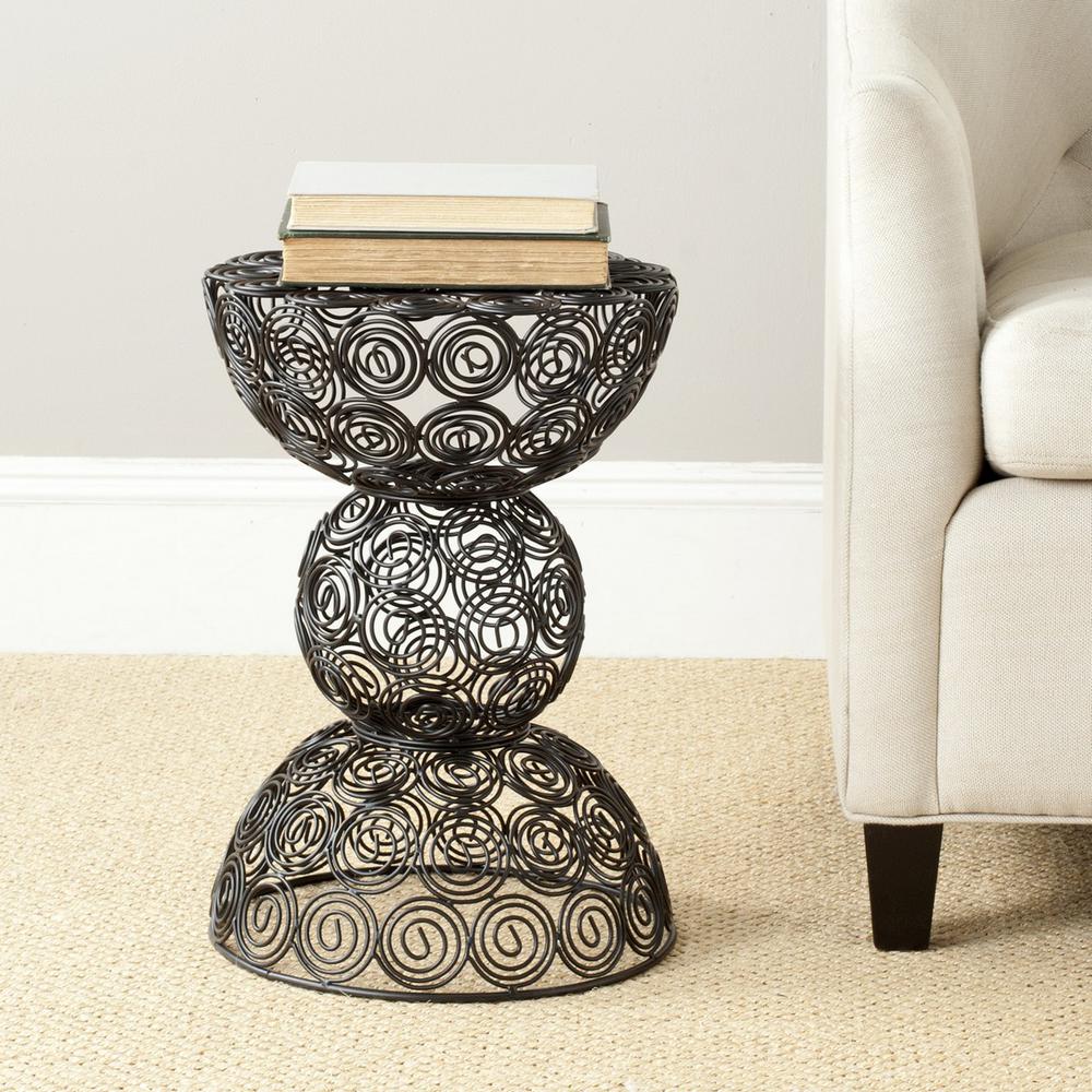 LEILA IRON WIRE STOOL. Picture 1