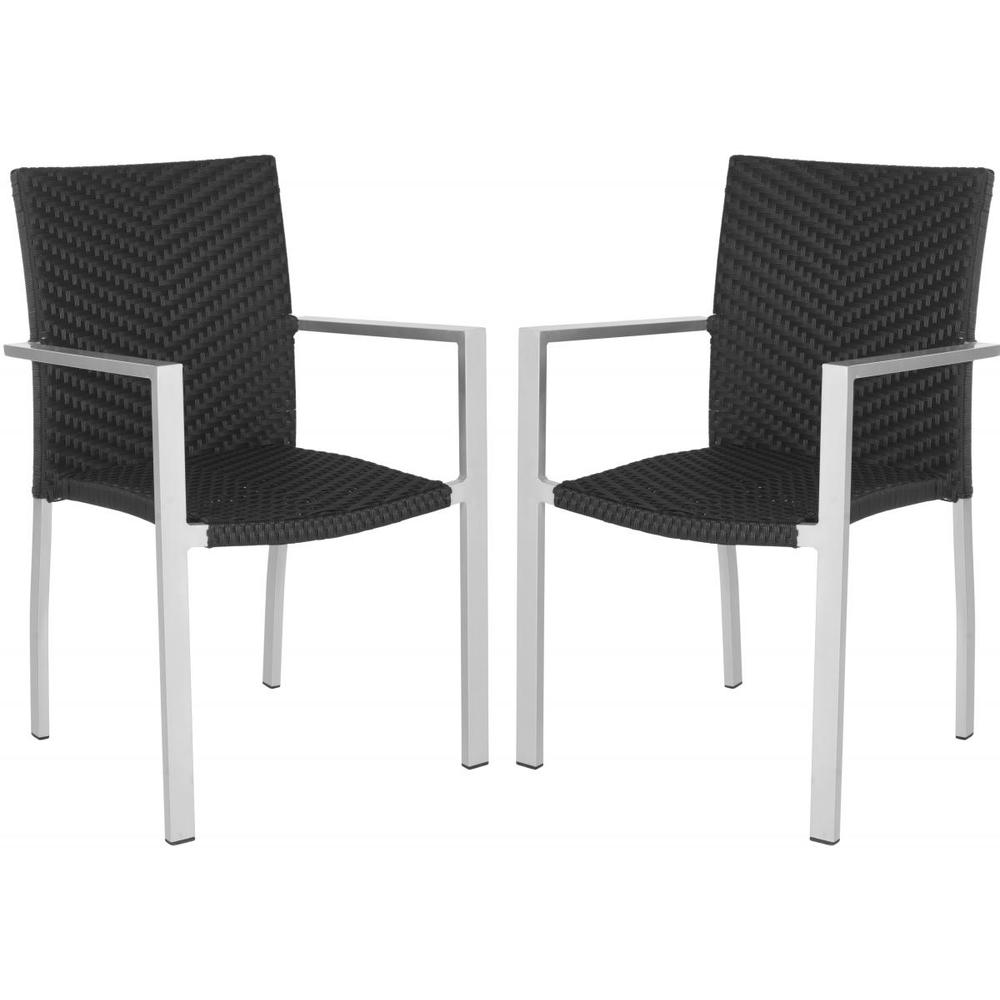 CORDOVA INDOOR-OUTDOOR STACKING ARM CHAIR. The main picture.