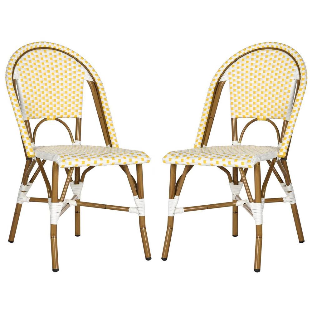 SALCHA INDOOR-OUTDOOR FRENCH BISTRO STACKING SIDE CHAIR, FOX5210D-SET2. The main picture.