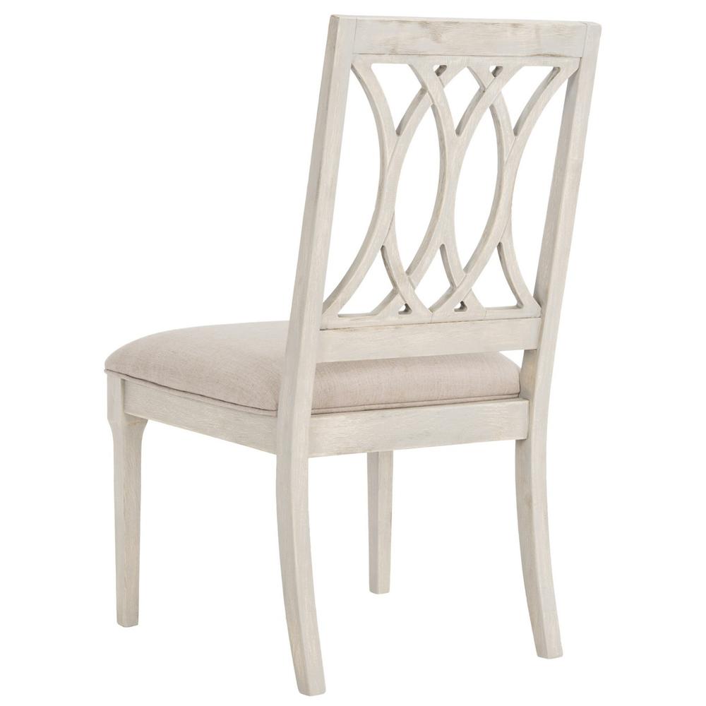 SELENA 19''H LINEN SIDE CHAIR. Picture 1