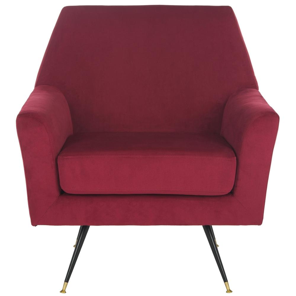 NYNETTE VELVET RETRO MID CENTURY ACCENT CHAIR, FOX6270A. The main picture.