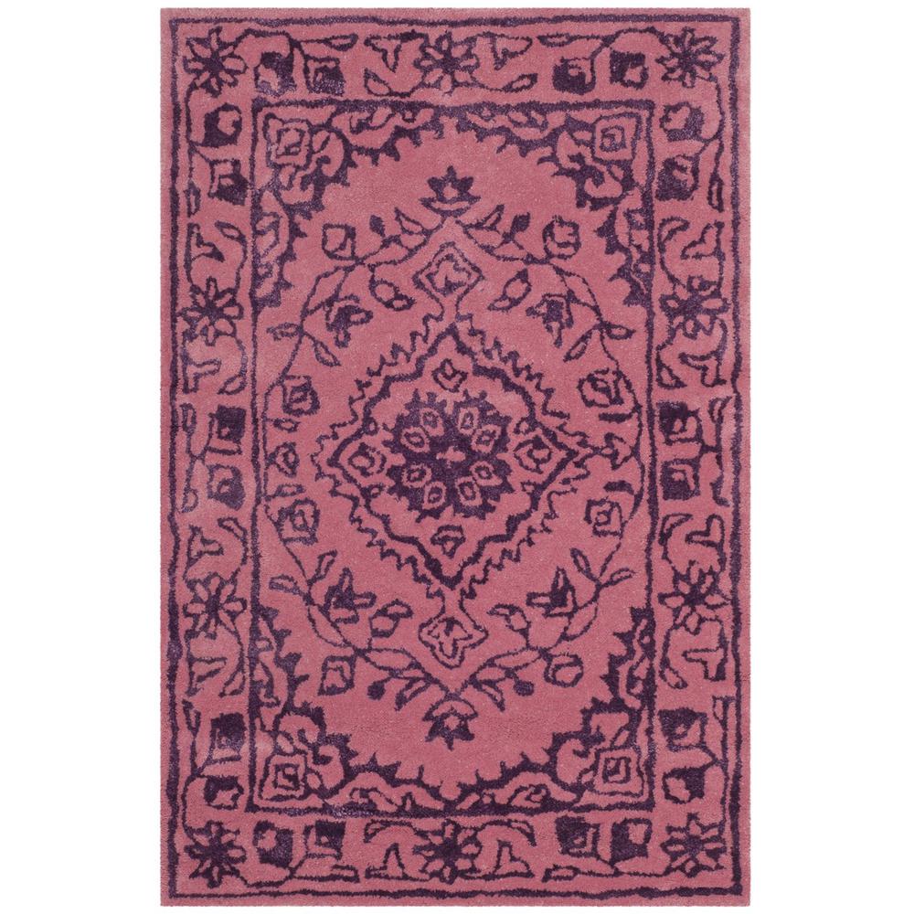 GLAMOUR, PINK, 2' X 3', Area Rug. Picture 1