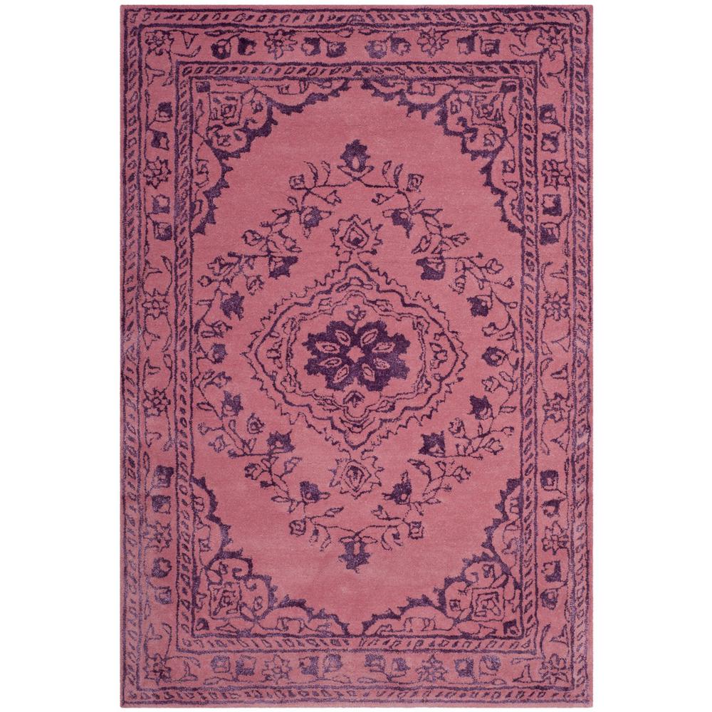 GLAMOUR, PINK, 4' X 6', Area Rug. Picture 1