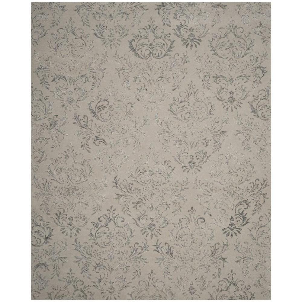 GLAMOUR, GREY, 8' X 10', Area Rug. Picture 1