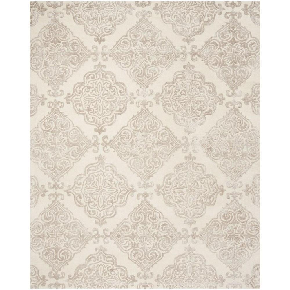 GLAMOUR, IVORY / BEIGE, 8' X 10', Area Rug. Picture 1